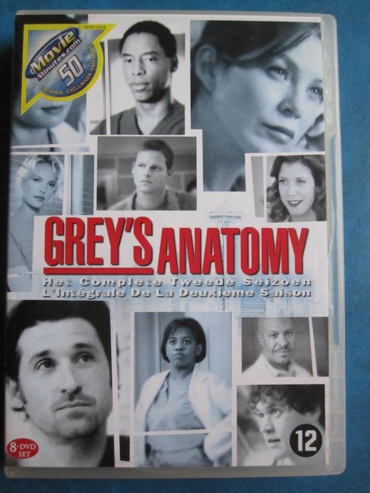 Grey's Anatomy - Het complete tweede seizoen (2006) 8 disc, Cd's en Dvd's, Dvd's | Tv en Series, Zo goed als nieuw, Drama, Boxset