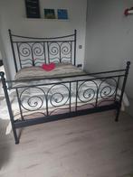 2-persoonsbed 160 x 200 ikea, Ophalen, Zwart, Tweepersoons, Zo goed als nieuw