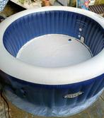 INTEX Pure Spa Bubble Jet - Navy Blue 4P + accessoires, Tuin en Terras, Jacuzzi's, Opblaasbaar, Zo goed als nieuw, Grondzeil, Ophalen