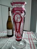 val st Lambert - grand vase en cristal vsl hauteur 32 cm, Antiquités & Art, Antiquités | Verre & Cristal, Enlèvement ou Envoi