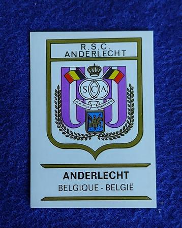 Panini sticker voetbal  'Football clubs 1975 - Anderlecht ' beschikbaar voor biedingen
