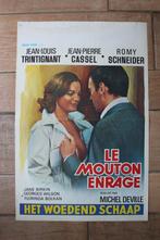 filmaffiche Romy Schneider le mouton enrage filmposter, Verzamelen, Rechthoekig Staand, Ophalen of Verzenden, Zo goed als nieuw