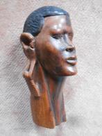 buste, sculpture sur bois africaine, 45€, Enlèvement ou Envoi