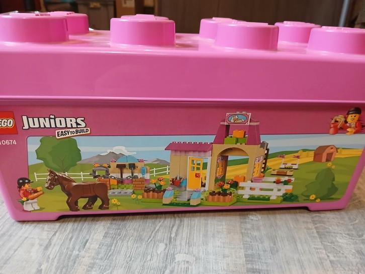 LEGO Juniors “Easy to build” 10674 Pony Boerderij, Kinderen en Baby's, Speelgoed | Duplo en Lego, Zo goed als nieuw, Lego, Complete set