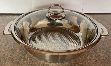 Kookpot met glazen deksel 28cm beschikbaar voor biedingen