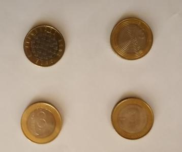 3 euro munten Slovenië gedenkmunten 2008 2009 2010 2011