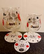 Duvel glas set Gentse verzamelaars. Pierke pierlala, Collections, Verres & Petits Verres, Enlèvement ou Envoi, Comme neuf