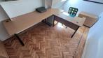 Bureau, hoge kast en 2 ladekastjes op wielen (set), Ophalen, Zo goed als nieuw, Bureau