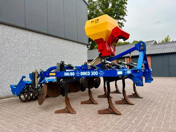 Vleugelschaar cultivator Dalbo 300 + APV zaaimachine, Enlèvement ou Envoi, Cultivateur