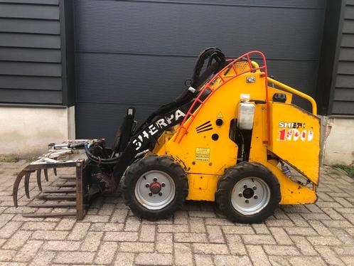 Sherpa 100 skidster DIESEL schranklader Bobcat, Zakelijke goederen, Machines en Bouw | Transport, Ophalen of Verzenden