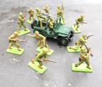 Britains Deetails Jeep et 10 soldats US, Verzenden, Zo goed als nieuw, Groter dan 1:35, Figuur of Figuren