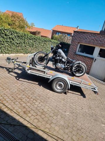 Motoraanhangwagen transporten, Autos : Divers, Remorques, Enlèvement, Neuf
