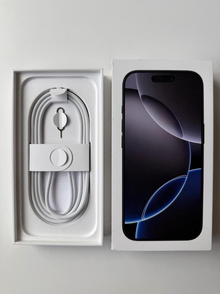 Iphone 16Pro 128GB, Telecommunicatie, Mobiele telefoons | Apple iPhone, Zo goed als nieuw, 128 GB, iPhone 16 Pro, Blauw, Ophalen