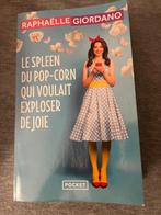Livre de poche: le spleen du pop-corn… 4€., Livres, Enlèvement, Comme neuf, Raphaëlle Giordano