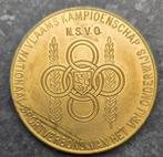 medaille Vlaams Kampioenschap N.S,V.O. Volleybal 1987, Ophalen of Verzenden, Brons