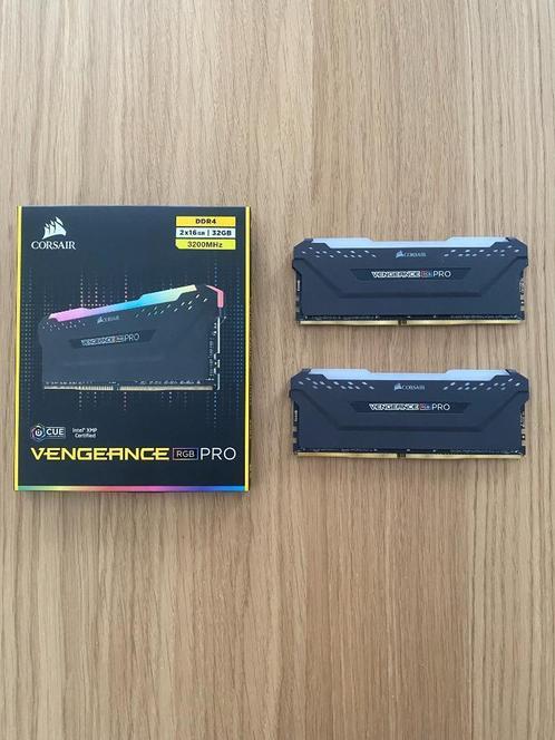 Ram Gaming (Corsair Vengeance RGB Pro 32 Go), Computers en Software, RAM geheugen, Zo goed als nieuw, Desktop, 32 GB, DDR4, Ophalen
