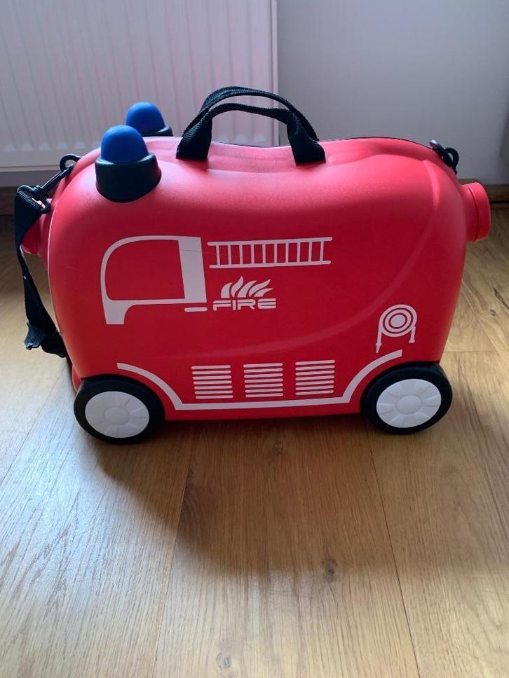 Kinderkoffer reistrolley brandweer, Kinderen en Baby's, Overige Kinderen en Baby's, Zo goed als nieuw, Ophalen