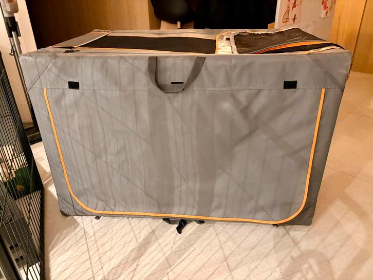 Opvouwbare hondenbench Nylonbox Alu Deluxe, Animaux & Accessoires, Caisses pour chiens, Comme neuf, Enlèvement