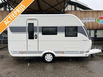 Hobby On Tour 390 SF 2025 BLACKLINE ACTIE! beschikbaar voor biedingen