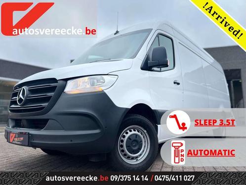 Mercedes-Benz Sprinter 317 L3H2 (38.250ex) 3.5T SLEEP|CARPLA, Auto's, Bestelwagens en Lichte vracht, Bedrijf, Te koop, ABS, Achteruitrijcamera