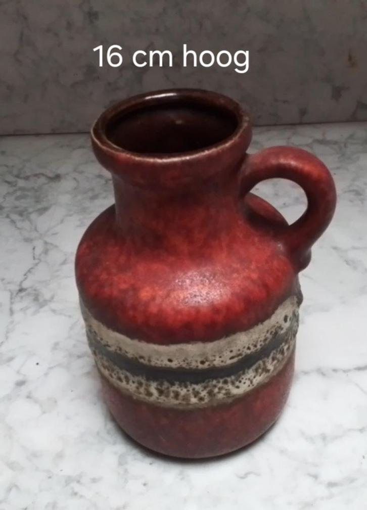 Vintage Scheurich 414-16 vaas, Antiek en Kunst, Antiek | Keramiek en Aardewerk, Ophalen of Verzenden