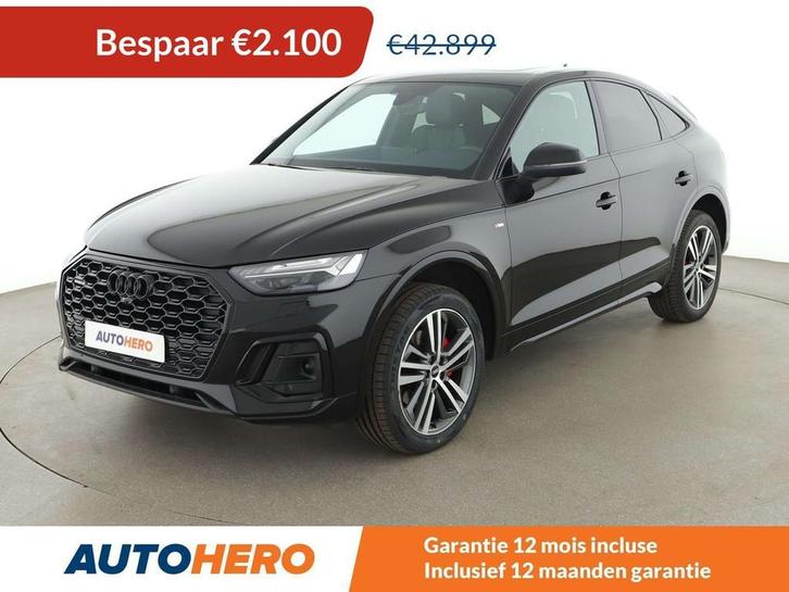 Audi Q5 40 TDI quattro S line (bj 2021, automaat), Auto's, Audi, Te koop, Q5, 4x4, ABS, Achteruitrijcamera, Adaptive Cruise Control