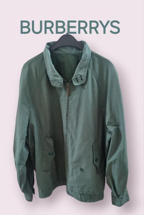 ✨️BURBERRYS Jas - Maat L - Vintage - Super Staat✨️, Kleding | Heren, Jassen | Zomer, Zo goed als nieuw, Maat 52/54 (L), Groen