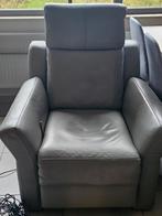 Relax leer elektrische zetel in goede staat, Huis en Inrichting, Fauteuils, Ophalen, Leer