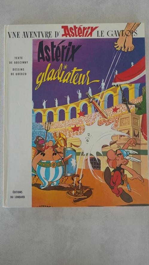 BD Astérix Gladiateur – Édition ancienne 1968, Boeken, Stripverhalen, Gelezen, Eén stripboek, Ophalen of Verzenden