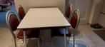 keukentafel en 4 stoelen, Ophalen, Gebruikt