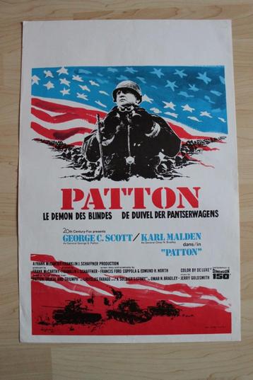 filmaffiche Patton Karl Malden 1970 filmposter