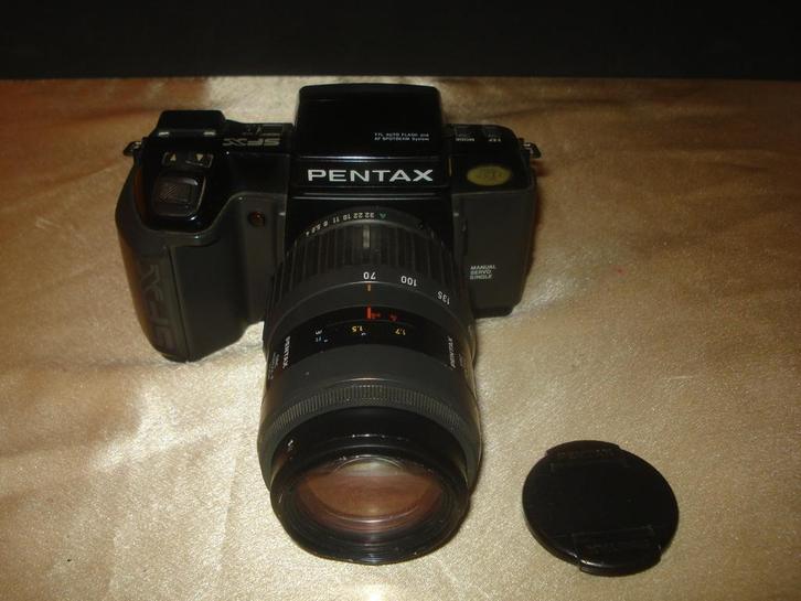 PENTAX SF-X Autofocus + Objectif 70-210 MM, TV, Hi-fi & Vidéo, Appareils photo analogiques, Comme neuf, Reflex miroir, Pentax