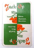 Jack-Op Bier Boekje speelkaarten Brouwerij Werchter 1967, Verzamelen, Ophalen of Verzenden, Nieuw, Speelkaart(en)