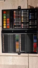 Malette crayons pastels gouaches, Ophalen of Verzenden, Zo goed als nieuw