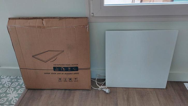 Quality Heating infraroodpaneel 450W, Doe-het-zelf en Bouw, Verwarming en Radiatoren, Zo goed als nieuw, Overige typen, 200 tot 500 watt