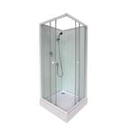 Complete douchecabine WHITE, Ophalen, Nieuw, Glas, Douche