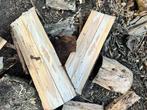 Brandhout den,5 jaar gedroogd., Tuin en Terras, Brandhout, Ophalen, Overige houtsoorten, Blokken