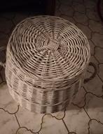 Rieten wasmand, Ophalen, Riet