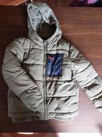 Winterjas met teddy kaki groen, maat 128, Kinderen en Baby's, Kinderkleding | Maat 128, Gebruikt, Tape à l'oeil, Jongen of Meisje