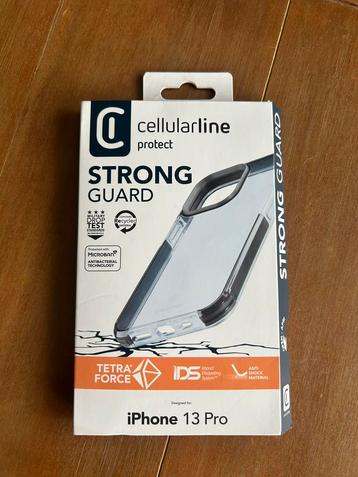 Coque iPhone 13 Pro Cellularline transparente, Neuf, Autres modèles, Façade ou Cover