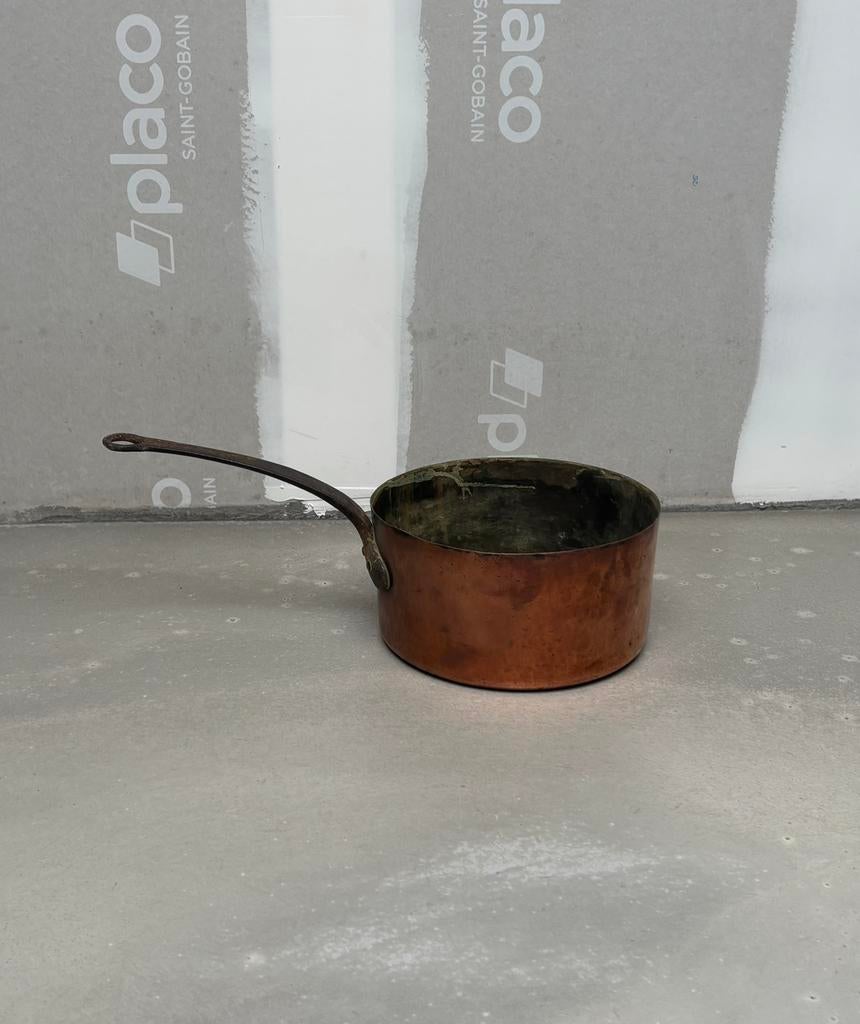 Grande casserole ancienne, Antiquités & Art, Antiquités | Bronze & Cuivre, Cuivre, Enlèvement