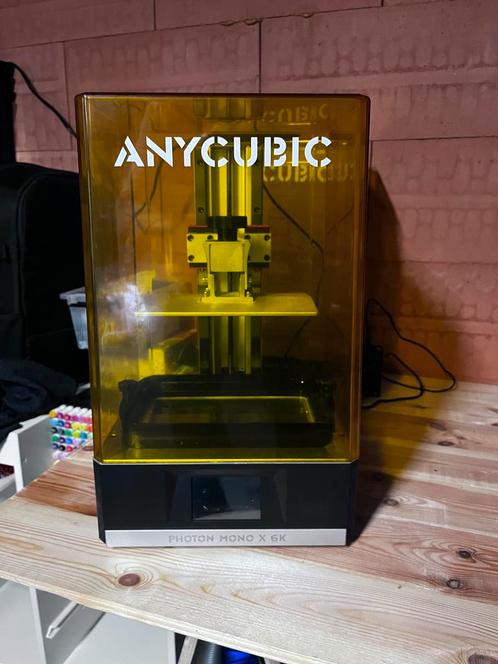 Antcubic mono x 6k + wash and cure plus + extras, Computers en Software, 3D Printers, Gebruikt, Ophalen