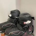 Oxelo inlineskates maat 38 met bijhorend bescherminsmateriaa, Gebruikt, Inline skates 4 wielen, Dames, Ophalen