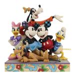 Mickey en Friends Sensational Six 6014331 Jim Shore Disney, Verzamelen, Ophalen of Verzenden, Mickey Mouse, Nieuw, Beeldje of Figuurtje