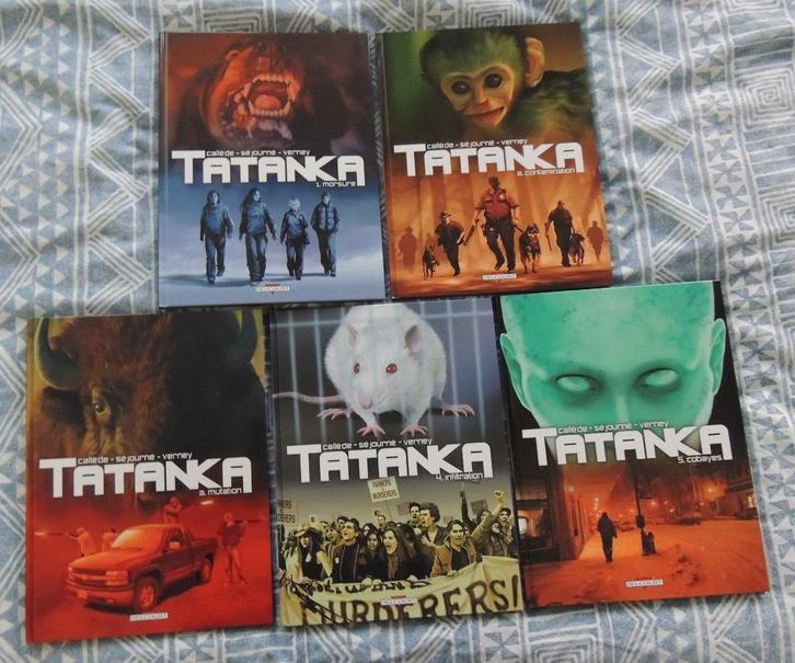 Tatanka FR Complete reeks 5 delen, 1 en 5 EO, Boeken, Stripverhalen, Zo goed als nieuw, Complete serie of reeks, Ophalen of Verzenden