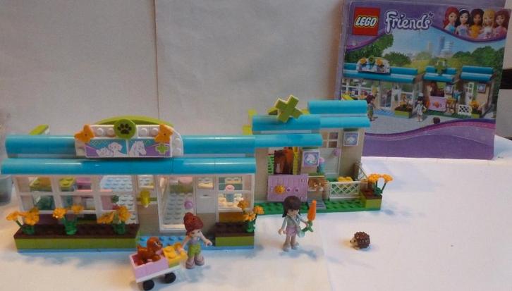Lego Friends dierenkliniek 3188, Kinderen en Baby's, Speelgoed | Duplo en Lego, Zo goed als nieuw, Lego, Complete set, Ophalen of Verzenden