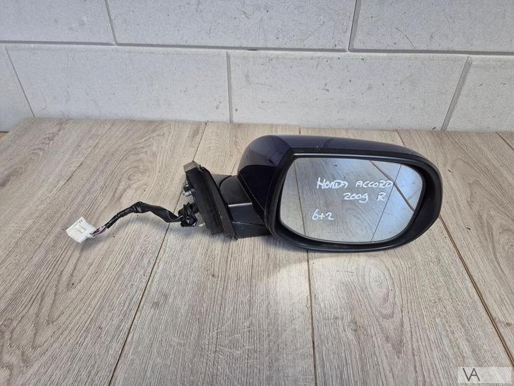 Honda Accord 2008 - 2014 spiegel rechts 8 draden blauw €150, Auto-onderdelen, Spiegels, Honda, Gebruikt, Ophalen of Verzenden