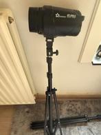 Studiolampen Linkstar met staanders,houder en lichtbox, Ophalen, Zo goed als nieuw, Complete fotostudio