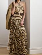 Imprimé zèbre Ralph Lauren avec finition en bambou inspiré, Neuf, Taille 38/40 (M), Enlèvement ou Envoi, Autres types