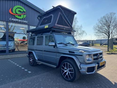 Mercedes G63 AMG + Daktent, Auto's, Mercedes-Benz, Bedrijf, G-Klasse, 4x4, ABS, Achteruitrijcamera, Airbags, Airconditioning, Bluetooth